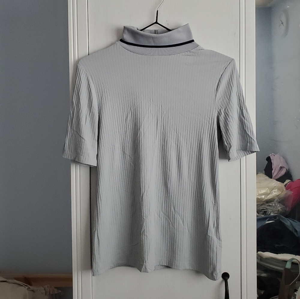 Zara mockneck top